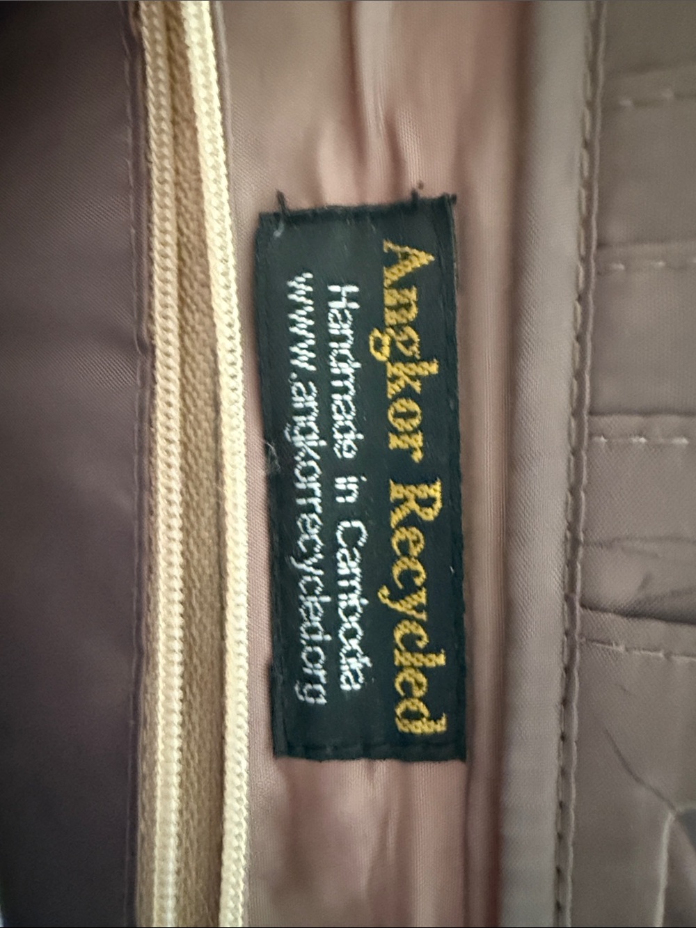 Angkor Recycled wallet - Picture 3 of 4